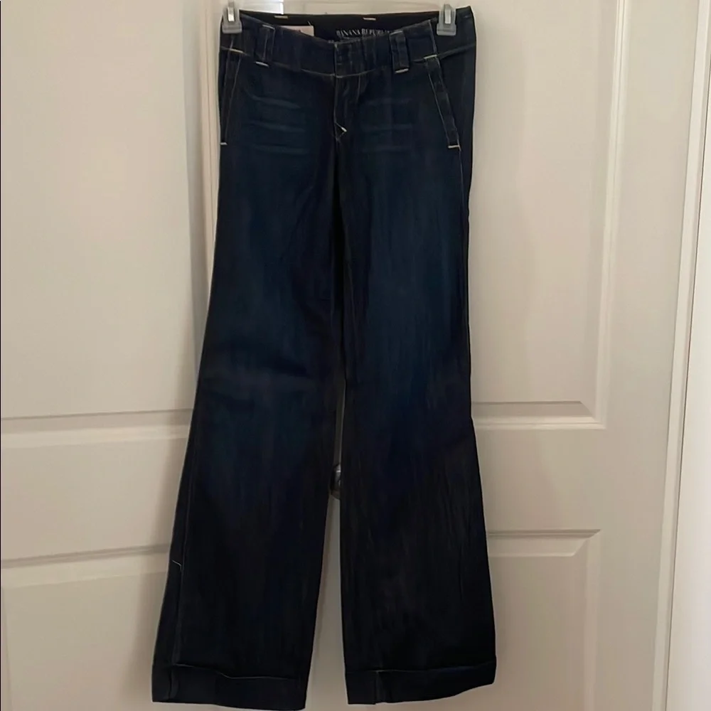 Banana Republic Wide Leg Vintage Jeans - Picture 1 of 9